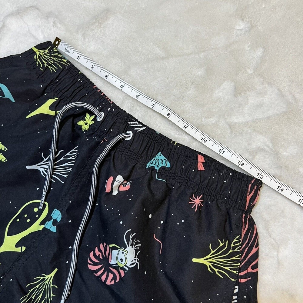 Boardies Black Ocean Print Swim Trunks Men’s S Lined 5.5 Inch Inseam - Picture 11 of 13